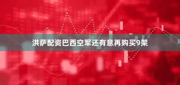 洪萨配资巴西空军还有意再购买9架
