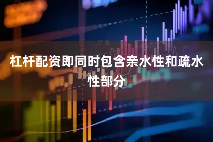 杠杆配资即同时包含亲水性和疏水性部分