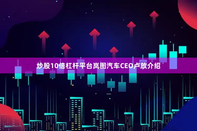 炒股10倍杠杆平台岚图汽车CEO卢放介绍
