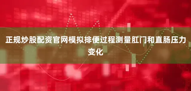 正规炒股配资官网模拟排便过程测量肛门和直肠压力变化
